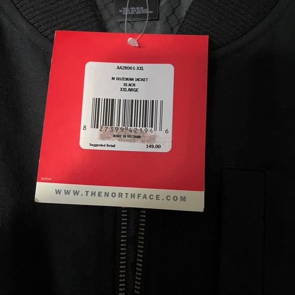 North Face Men's Bozeman Jacket - Black - Picture 5 of 6